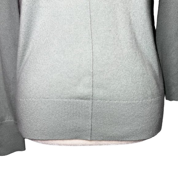 NWT Club Monaco Cashmere Keyhole Turtleneck Sweater in Jade Green Size XS - Picture 11 of 16